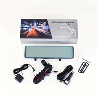 Rétroviseur 4K Caméra dashcam dvr 12 ''pouces avec caméra avant et arrière Capteur de stationnement 4K WIFI GPS à double objectif Vision nocturne