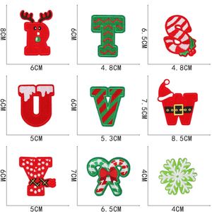 Quick Delivery New Iron on Christmas Theme Letter Patches for Decoration - Product Image 6