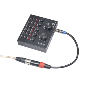 Câble audio 3,5 mm mâle vers XLR mâle plaqué or, mini-jack TRS 1/8 pouce vers cordon XLR pour ordinateur portable, téléphone vers console <span class=keywords><strong>de</strong></span> <span class=keywords><strong>mixage</strong></span> - Product Image 2