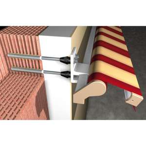 FISCHER - 51291 Instalación Stand-off acero galvanizado Thermax - EAN 4006209512913 ELEMENTOS PARA FIJACIÓN - Product Image 1