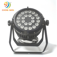 24 pièces 18W LED Par Lumière Intérieure RGBWA+UV 6 en 1 Par Lumière pour Fête d'Anniversaire Scène/Disco/DJ/Concert