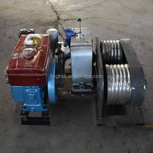 5T hidrolik kablo çekici vinç çift davul Capstan kablo çekme vinç - Product Image 6