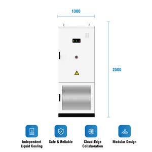 Sistema de Almacenamiento de Energía Solar BESS, Sistema de Almacenamiento de Energía Industrial y Comercial con PCS 105kw 215kwh 241kwh 241KWH PCS 105kw+241kwh - Product Image 3