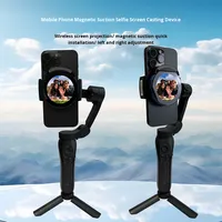 Nouveau téléphone portable 2025 avec appareil photo magnétique, dispositif de mise en miroir d'écran pour selfie, matériau ABS, modèle HL210, Android Harmony OS 2.1 pouces HD