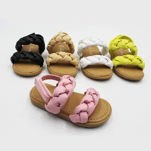 2022 Summer Children sandals Girls Kids Shoes Sandals Girl Toe Pearl Princess slides Baby Shoe