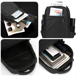 <span class=keywords><strong>Sac</strong></span> <span class=keywords><strong>à</strong></span> <span class=keywords><strong>dos</strong></span> d'ordinateur portable de <span class=keywords><strong>luxe</strong></span> de haute qualité, confortable, respirant, imperméable, pour l'extérieur, pour hommes - Product Image 5