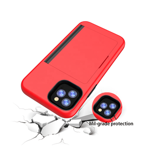<span class=keywords><strong>Amazon</strong></span> Venta caliente de la pc del tpu flip tarjeta titular adecuado <span class=keywords><strong>funda</strong></span> para teléfono móvil para <span class=keywords><strong>iPhone</strong></span> <span class=keywords><strong>11</strong></span> 12 - Product Image 4