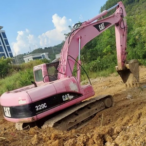 Excavatrice CAT320C d'occasion d'origine fabriquée au Japon, 20 tonnes, système hydraulique, équipement de construction sur chenilles, pas cher - Product Image 4