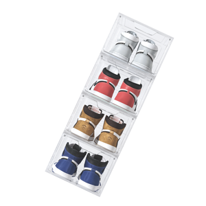 Пластиковая коробка для обуви, в общежитии, для хранения обуви, артефакт, домашний дверной проем, простой для экономии места, шкаф для обуви - Product Image 5