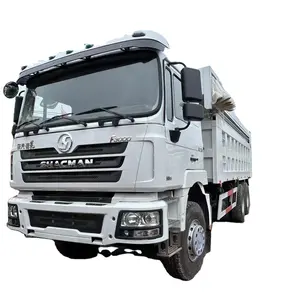 Promotie Gebruikte Diesel Dump Truck Hoge Sterkte Plaat 8X4 China Shacman Merk Diesel Dump Truck Voor Rusland Verkoop Met Abs
