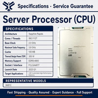 Prosesor Server Intel Xeon Platinum 8481C Asli 56 Core 1.90GHz FCLGA4677 LGA4677 Sapphire Rapids DDR5 350W SRM84