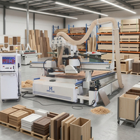 Máquina CNC Router de 5 Ejes con PLC y HMI, Precio de Descuento, para Madera, MDF, Piedra, Mármol, Granito, PVC, Acrílico, DSP, ATC