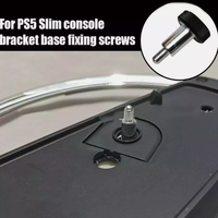 Pour PS5 Slim Console pièces de rechange support de Base Vertical vis de quai pour Play Station 5 pour PS5 Console vis (seulement vis)