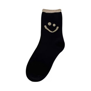 2025 Hot Warm <strong>Sock</strong> Cute Winter Cotton Tube Teen Girl Women Wearing Smile Towel Bottom Crew Tube Rolled Slouch Warm <strong>Sock</strong> - Product Image 2