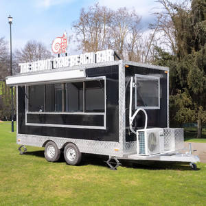 รถขายอาหารไฟฟ้าสำหรับขายบาร์บีคิวเคลื่อนที่รถขายอาหารทำจากไอศครีมสลัดแฮมเบอร์เกอร์ - Product Image 5