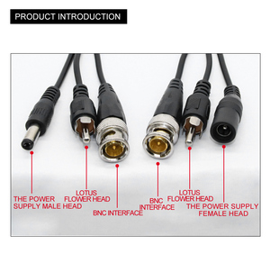 5MP 3 en 1 AHD CVI TVI CVBS <span class=keywords><strong>Video</strong></span> Balun 300M <span class=keywords><strong>Video</strong></span> y 150M Monitor de transmisión de audio 12-36V Entrada-10C a 70C ABS - Product Image 5