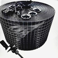 Clips en nylon de maille d'oiseau de panneau solaire avec l'écrou pour l'imperméabilisation d'oiseau