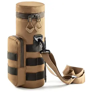 पोर्टेबल यात्रा अछूता पानी की बोतल कूलर बैग पाउच खेल सामरिक पेय की बोतल धारक बैग
