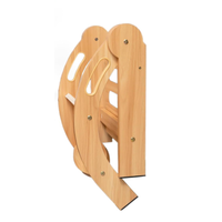 Chaise échelle pour enfants en bois vente en gros aide de cuisine escabeau pliable pour enfants