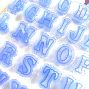 Alfabeto letras y números dígitos pastel <span class=keywords><strong>molde</strong></span> Fondant Chocolate plantilla con cortador <span class=keywords><strong>de</strong></span> galletas juego <span class=keywords><strong>de</strong></span> herramientas para hornear - Product Image 3