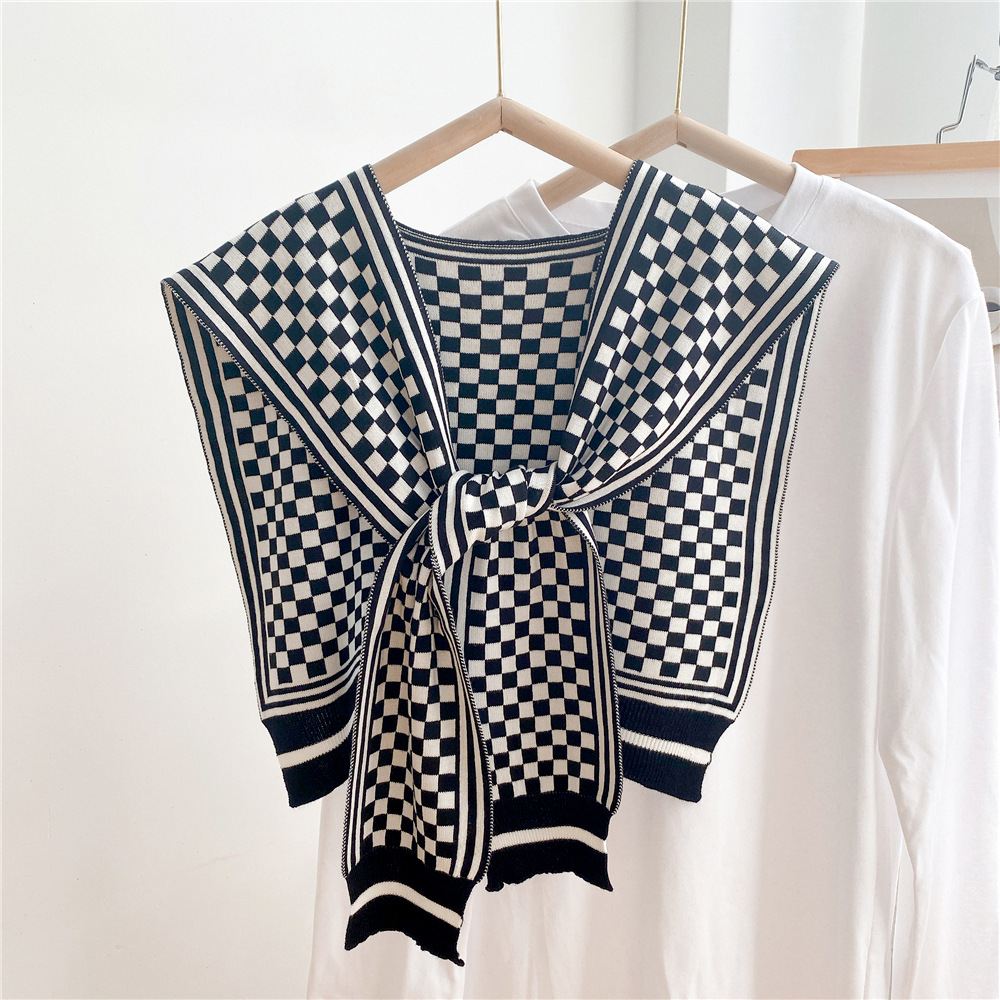 Grille noire et blanche-5