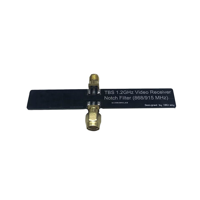 TBS 1.2GHz VRX NOTCH FPV 1.3G VTX FPV Filter 868/915MHz Notch Filter for 1.2-1.3GHz Video Receiving..
