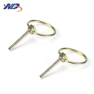 Nhiệm vụ nặng nề <span class=keywords><strong>Lynch</strong></span> Pin Assortment Kit với vòng, thép carbon Trailer cổng pin Khóa Pin <span class=keywords><strong>clip</strong></span> cho trang trại máy kéo xe tải Máy cắt cỏ - Product Image 2