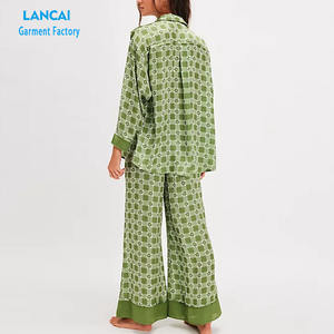 Ensemble de pyjama Green Dreamy Days pour femmes Ensembles pour femmes confortables et élégants - Product Image 2