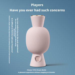 Kadınlar İçin Sevimli Taşınabilir Seks Mastürbasyon Aleti, Ayarlanabilir Emme ve Titreşim Fonksiyonu, Taşıması Kolay - Product Image 3