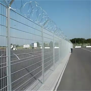 7ft аэропорт и тюрьма охранная проволочная сетка с колючей проволокой настраиваемые размеры 3D моделирование сервис - Product Image 2