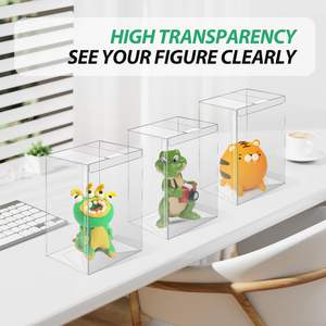 Contenedores de Almacenamiento de PET Transparentes y Duraderos, Cajas de Exhibición Altamente Transparentes para el Hogar y la Tienda - Product Image 4