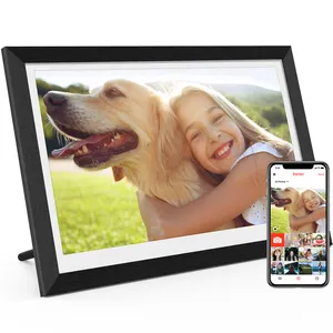 OEM ODM Factory Frameo APP 15,6-Zoll-Rahmen Teilen Sie Fotos Videos Wifi Digital Photo Bilderrahmen mit Touchscreen