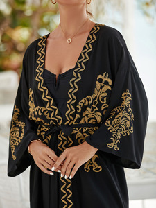 Vente en gros Sarong hawaïen pour la <span class=keywords><strong>plage</strong></span> Sarongs personnalisés Vêtements de <span class=keywords><strong>plage</strong></span> Paréo <span class=keywords><strong>Kimono</strong></span> à imprimé floral - Product Image 4
