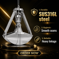 Godet de ramassage des déchets de distillerie en SUS316L anti-corrosion de 2m³ pour fosse de fermentation