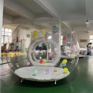 Meistverkauftes Kommerzielles Aufblasbares Transparentes Blasenhaus mit Hüpfender Blasenkuppel Campingmatratze für Partys und Outdoor-Events - Product Image 5