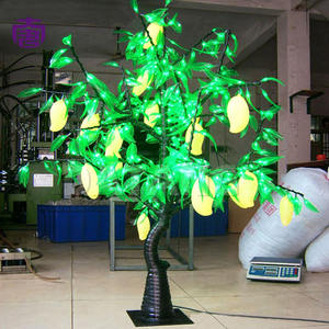 Vivid Outdoor Waterproof Led Fruit <b>Tree</b> Light Garden Landscape Decor with Plump Fruits for Lawn and Street <b>Decorations</b> for Sale - Product Image 2
