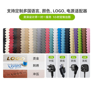 Massage Mattress Full Body Airbag Massage Neck Waist Hips Legs Back Heating PU Leather Plug In - Product Image 5