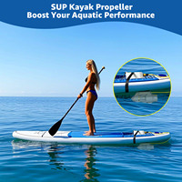 Propulseur sous-marin pour paddle board et kayaks, aileron électrique pour bateau de pêche, moteur 240W, poussée de 15 lb, hélice SUP 9 km/h