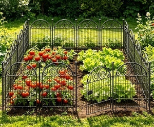 Recinzione da Giardino di Alta Qualità per Uso Esterno, Completamente in Ferro Verniciato a Polvere, Facile da Smontare e Installare, Resistente alla Ruggine - Product Image 3