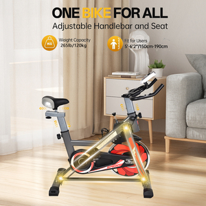 Fabricant professionnel Vélo Spinning <span class=keywords><strong>Gym</strong></span> Équitation Cardio Training Vélos Spinning magnétiques unisexes - Product Image 5