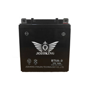 JOZOKING 6MF4L 12V密封鉛酸オートバイバッテリー<span class=keywords><strong>5AH</strong></span> 65CCA現在の2年間保証付き - Product Image 1