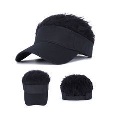 Gorro de pelo con personalidad todo en uno Gorro de visera de golf - Product Image 1