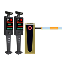 Barrera de Estacionamiento con Control Remoto y Energía Solar, Lector de Tarjetas, Barrera Automática de Seguridad, Sistema de Torniquete