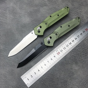 940 <strong>Osborne</strong> D2 Steel Blade EDC Outdoor Tool Folding Hunting Knife Aluminum Alloy Handle Camping Tactical Pocket Knife - Product Image 2