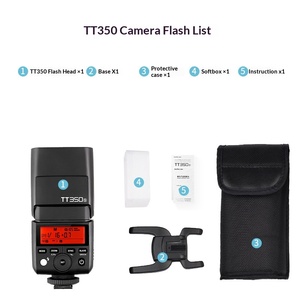 Flash Godox TT350/V350 C pour appareil photo hybride A7M4 <span class=keywords><strong>Fuji</strong></span> <span class=keywords><strong>XT4</strong></span>, lumière de griffe TTL à mesure automatique haute vitesse V350S - Product Image 5