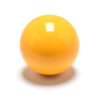 Set Mur Bola Berbentuk Bulat dengan Warna Merah Terang, Kuning, dan Hitam