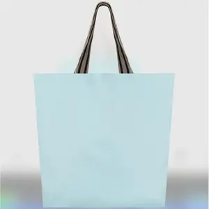 Bolsa de compras de algodón reciclado, merchandising sostenible - Product Image 2