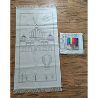 Ramadan coloriage couverture enfants islamiques tapis interactif musulman enfants tapis de prière