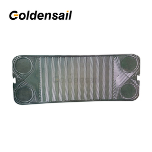 Plaque SPX P190 <span class=keywords><strong>MGS</strong></span> de type clip-on et collée pour échangeurs de chaleur à plaques pour eau de chemise et eau de refroidissement - Product Image 1
