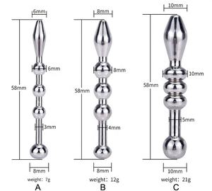 เซ็กส์ทอยสำหรับผู้ชายปลั๊กท่อปัสสาวะเสียบท่อปัสสาวะกระตุ้นอารมณ์ทางเพศสำหรับผู้ใหญ่ - Product Image 4